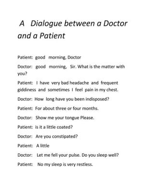  Dialogue Between Doctor and Patient: A Philosophical Journey into Healing and Wellbeing! 